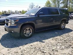 Salvage cars for sale from Copart Waldorf, MD: 2019 Chevrolet Suburban K1500 LT