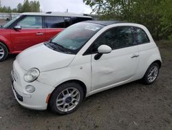 Salvage cars for sale from Copart Arlington, WA: 2013 Fiat 500 POP