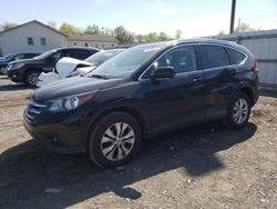 Salvage cars for sale at York Haven, PA auction: 2014 Honda CR-V EXL