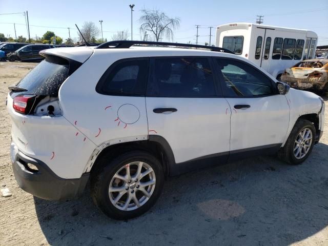 2016 Jeep Cherokee Sport