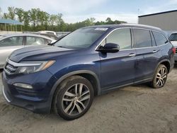 Honda Pilot Touring salvage cars for sale: 2016 Honda Pilot Touring