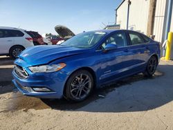 Salvage cars for sale from Copart Memphis, TN: 2018 Ford Fusion SE Hybrid