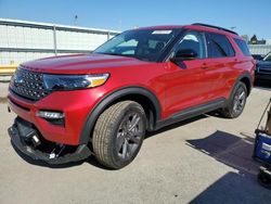 Salvage cars for sale at Dyer, IN auction: 2023 Ford Explorer XLT