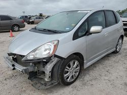 Salvage cars for sale at Houston, TX auction: 2011 Honda FIT Sport
