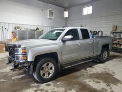 Chevrolet salvage cars for sale: 2015 Chevrolet Silverado K1500 LT