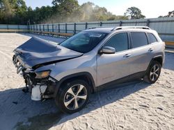 Salvage cars for sale from Copart Fort Pierce, FL: 2019 Jeep Cherokee Limited