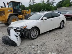 Salvage cars for sale from Copart Augusta, GA: 2016 Lexus ES 350