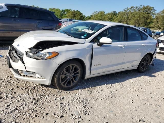 2018 Ford Fusion SE Hybrid