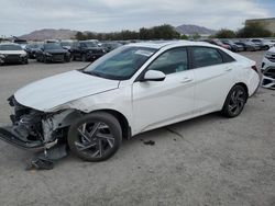 Salvage cars for sale at Las Vegas, NV auction: 2024 Hyundai Elantra SEL