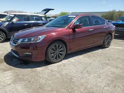 Salvage cars for sale from Copart Las Vegas, NV: 2015 Honda Accord EXL