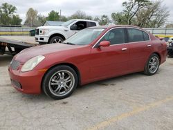 Infiniti salvage cars for sale: 2006 Infiniti G35