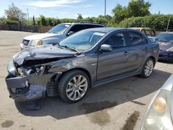 Salvage cars for sale from Copart San Martin, CA: 2008 Mitsubishi Lancer GTS