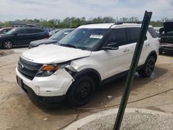 Salvage cars for sale at Louisville, KY auction: 2014 Ford Explorer Sport
