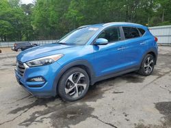 Salvage cars for sale from Copart Austell, GA: 2016 Hyundai Tucson Limited