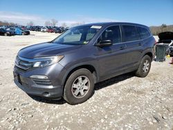 Salvage cars for sale from Copart West Warren, MA: 2016 Honda Pilot EXL