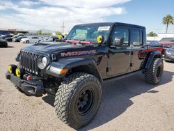 Salvage cars for sale from Copart Phoenix, AZ: 2021 Jeep Gladiator Mojave