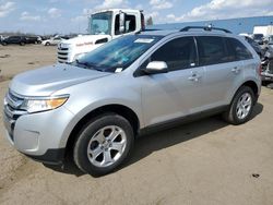 Salvage cars for sale at Woodhaven, MI auction: 2013 Ford Edge SEL