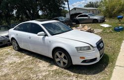 Audi salvage cars for sale: 2008 Audi A6 3.2