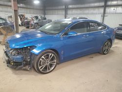 Ford salvage cars for sale: 2020 Ford Fusion Titanium