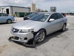 Salvage cars for sale at New Orleans, LA auction: 2008 Acura TSX