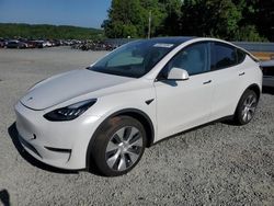 Salvage cars for sale from Copart Concord, NC: 2021 Tesla Model Y