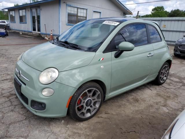 2012 Fiat 500 Sport