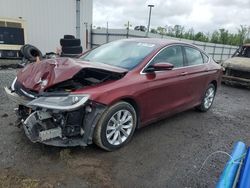 Salvage cars for sale from Copart Lumberton, NC: 2015 Chrysler 200 C