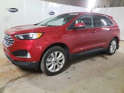 Salvage cars for sale from Copart Longview, TX: 2023 Ford Edge Titanium