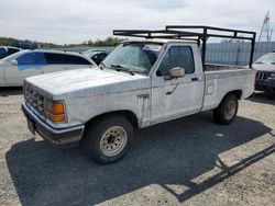 Salvage cars for sale at Anderson, CA auction: 1992 Ford Ranger