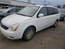 Salvage cars for sale at New Britain, CT auction: 2012 KIA Sedona LX