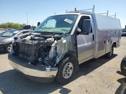 Salvage trucks for sale at Moraine, OH auction: 2017 GMC Savana Cutaway G3500