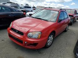 Salvage cars for sale at Martinez, CA auction: 2004 Subaru Impreza TS