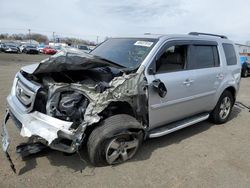 Salvage cars for sale at New Britain, CT auction: 2011 Honda Pilot EXL