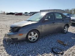 Salvage cars for sale at Wayland, MI auction: 2007 Ford Focus ZX4