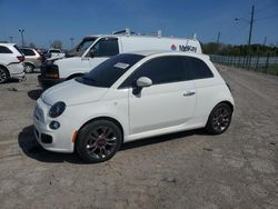 Salvage cars for sale at Indianapolis, IN auction: 2017 Fiat 500 POP