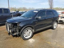 Salvage cars for sale at Louisville, KY auction: 2016 Ford Explorer XLT