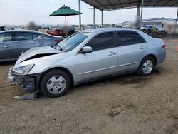 Salvage cars for sale at San Diego, CA auction: 2003 Honda Accord LX