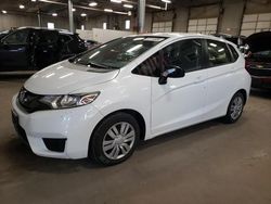 Salvage cars for sale from Copart Blaine, MN: 2016 Honda FIT LX