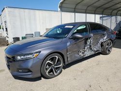 Salvage cars for sale from Copart Fresno, CA: 2020 Honda Accord Sport