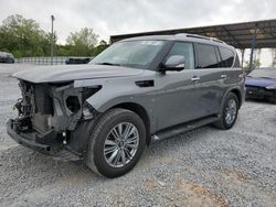 Infiniti QX80 Luxe salvage cars for sale: 2020 Infiniti QX80 Luxe