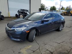 Salvage cars for sale from Copart Woodburn, OR: 2018 Honda Civic LX