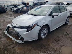 Toyota salvage cars for sale: 2022 Toyota Corolla XLE