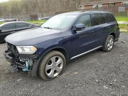 Salvage Cars with No Bids Yet For Sale at auction: 2015 Dodge Durango Limited
