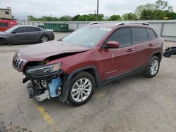 Salvage cars for sale at Wilmer, TX auction: 2020 Jeep Cherokee Latitude