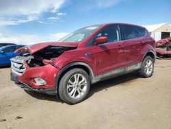 Salvage Cars with No Bids Yet For Sale at auction: 2019 Ford Escape SE