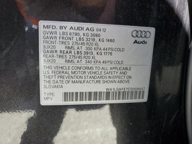 2012 Audi Q7 Premium Plus