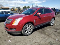 Salvage cars for sale at Denver, CO auction: 2010 Cadillac SRX Premium Collection