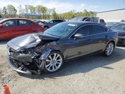 Salvage cars for sale at Spartanburg, SC auction: 2015 Mazda 6 Touring