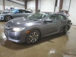 Salvage cars for sale at West Mifflin, PA auction: 2017 Honda Civic EX