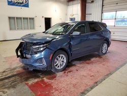 Salvage cars for sale at Angola, NY auction: 2024 Chevrolet Equinox LT